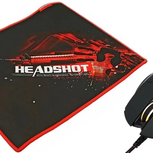 ماوس مخصوص بازی بلادی به همراه موس پد مدل V7M71