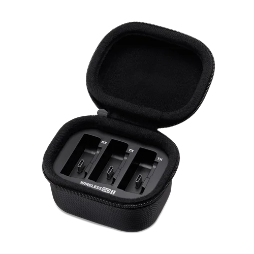 جعبه شارژ میکروفن وایرلس رود مناسب برای Wireless GO II