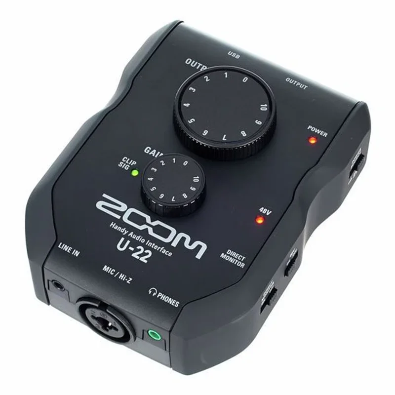 کارت صدا استودیو زوم مدل U-22